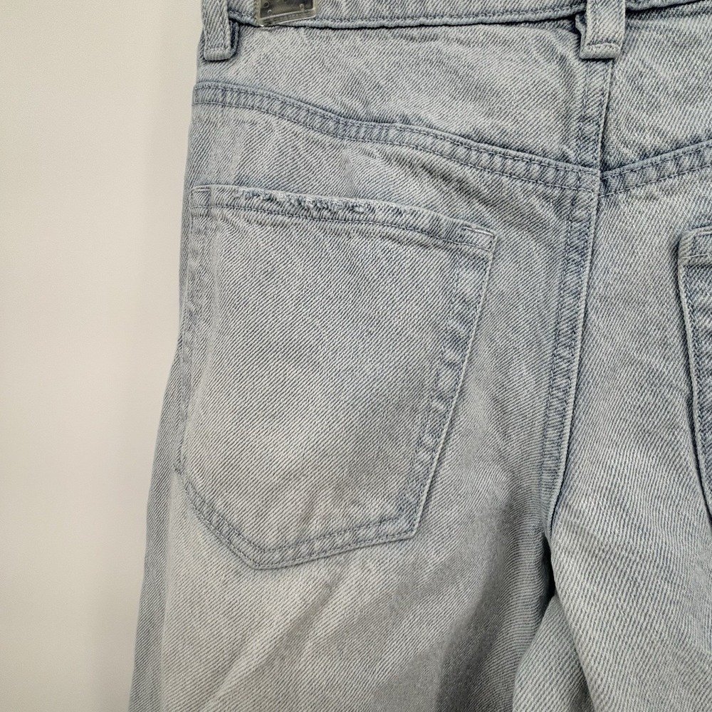 PACSUN Jessie High Rise Baggy Womens size 23 Light Wash Blue Denim Wide-Leg EUC - Picture 5 of 15